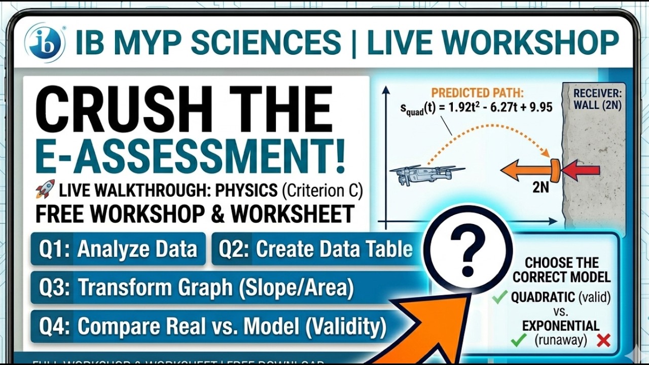 IB MYP E-Assessment Criterion C: Processing and Evaluating Task