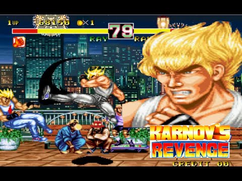 Karnov's Revenge - Ray (No Death/No loss) [Arcade GamePlay QHD]