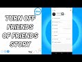 How To Turn Off Friends Of Friends Story On Imo App