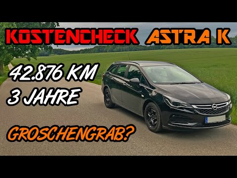 Opel Astra K Sports Tourer 1.4 Turbo Benzin - Unterhaltskosten 3 Jahre / 43 tkm