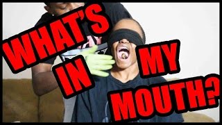 WHAT'S IN MY MOUTH CHALLENGE ft. Trent
