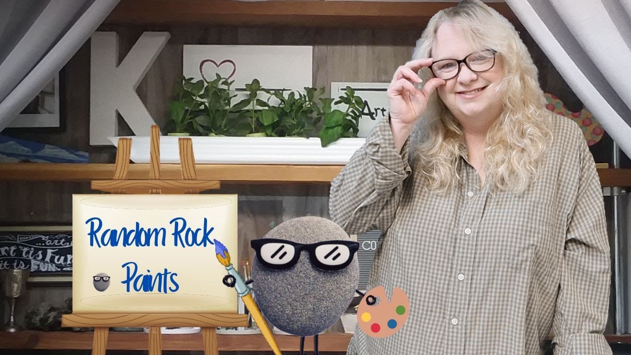 Welcome to the Random Rock Paints channel!  #rockpainting