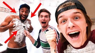 RECREATING YOUTUBERS THUMBNAILS! David Dobrik, Liza Koshy, James Charles, and Logan Paul