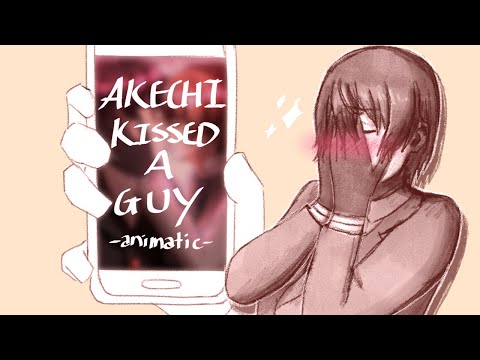 akechi kissed a guy (shuake animatic)