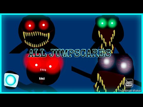 ROMAIN WORLD/ PINGU.EXE :PRESSURE SPORT - ALL JUMPSCARES ( ANIMATION )