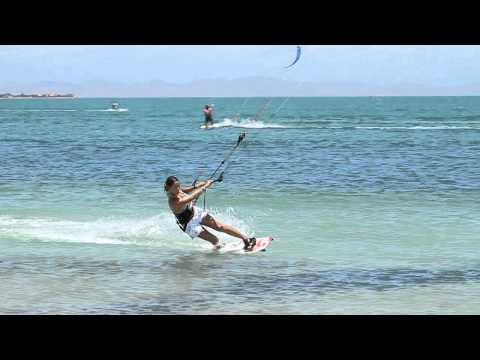 Kitesurfing Technique - Toe Side Front Loop Down Loop Transition