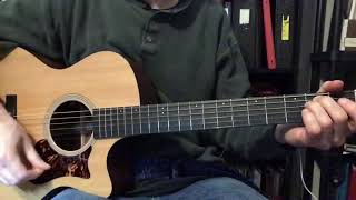 Land Of The Navajo - Old And In The Way Peter Rowan Acoustic Guitar part