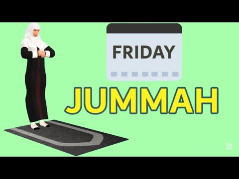 How to pray Jummah for woman (beginners)- Friday prayer - with Subtitle