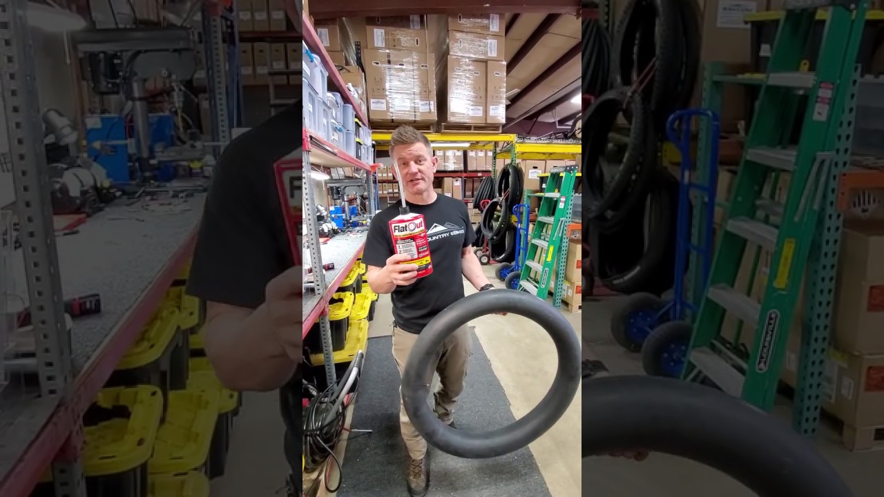 Flat Out™ Demo | Will This Magic Stuff Stop a Flat Tire?