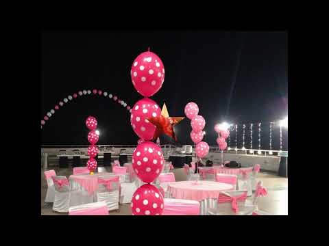 Special belloun brithday party decoration. Lucknow uttar Pradesh, booking, 9140567401=9919689187