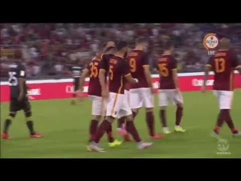 Goal Torosidis - AS Roma vs Sevilla 2-0