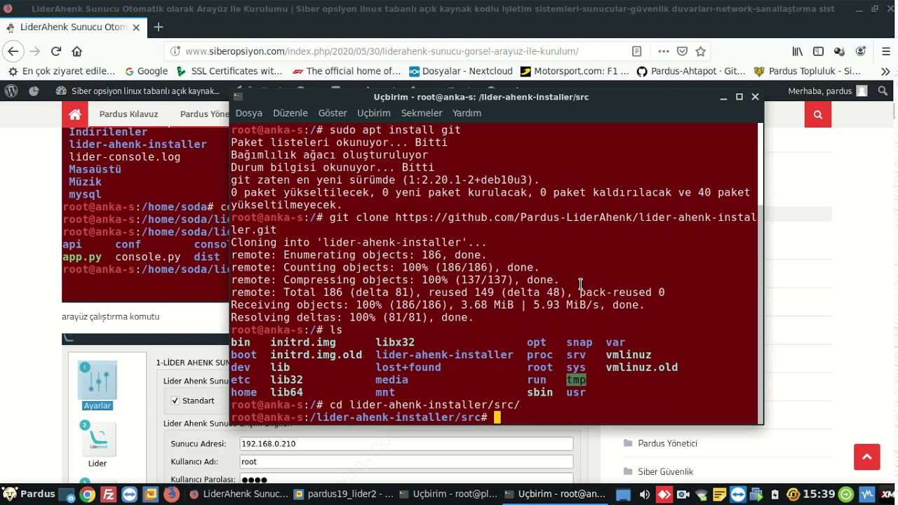 Pardus LiderAhenk Kurulum-1