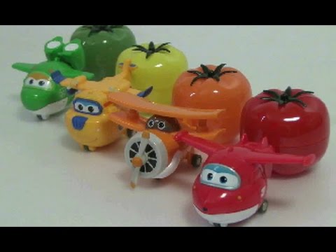 Super Wings Learn Colors Slime Toys 슈퍼윙스 장난감 색깔놀이