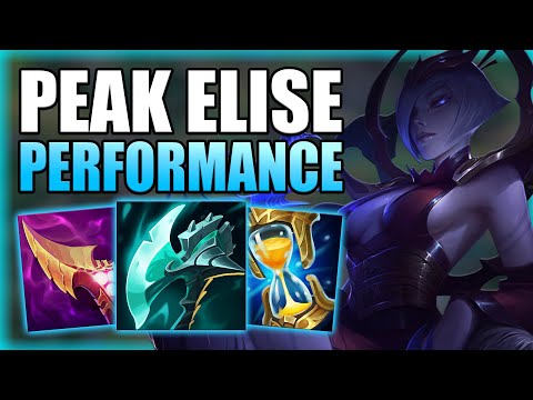 HOW TO PLAY ELISE JUNGLE AT PEAK PERFORMANCE & CARRY - Season 11 Elise S+ Guide - League of Legends
