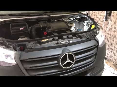 MERCEDES-BENZ SPRINTER Instalação Buzina Marítima Dupla