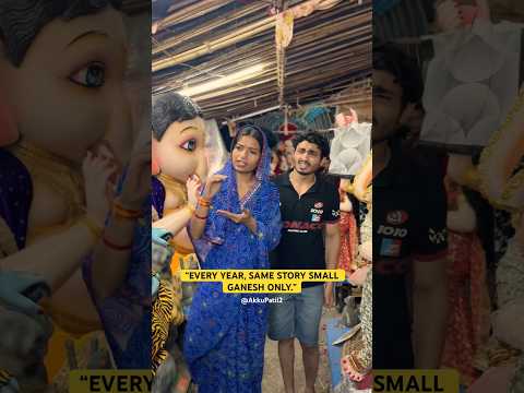 “MOM’S RULE: SMALL GANESH ONLY 😭😏💔” #relatable #ganesh #ganeshchaturthi #ganesha #nostalgia #90s