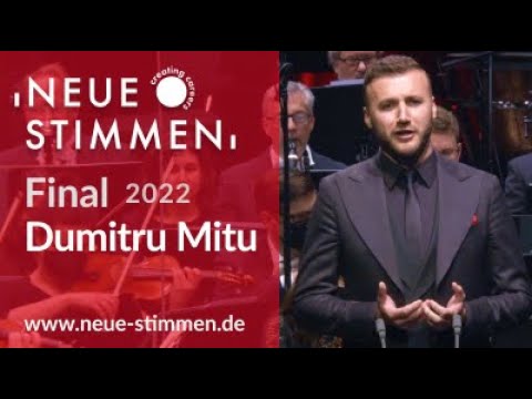 NEUE STIMMEN 2022 – Final: Dumitru Mitu sings "E lucevan le stelle", Tosca, Puccini