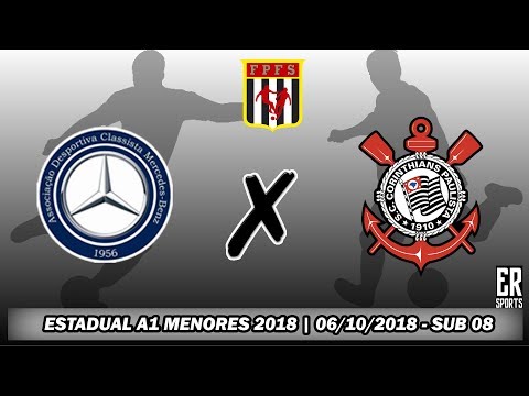 Lances do jogo entre A.D.C. Mercedes 5x3 S.C. Corinthians - SUB 8 | 06/10/2018