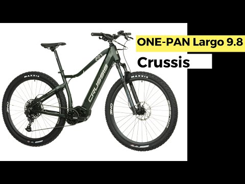 Crussis ONE-PAN Largo 9.8 📍 insportline ebike | motor Panasonic | batéria SAMSUNG 20Ah, dojazd 170km