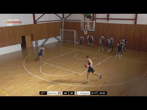CEYBL U16, 26. 10. 2025, MBK Karlovka Bratislava - SCC Ploskyriv