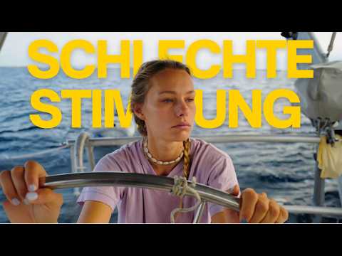 Boat professionals are checking our boat! Bad mood.