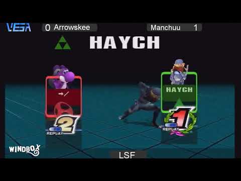 Windbox #6: Arrowskee (Yoshi) Vs. Manchuu (Sheik) - LSF Project M Singles