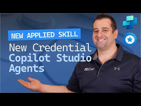 New Microsoft Credential for Copilot Studio Agents (APL‑7008)