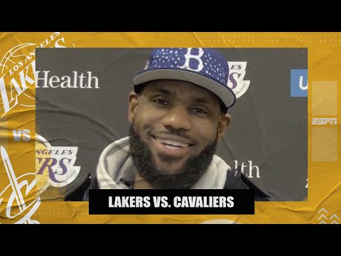 自家料理！LeBron 談致勝46分對決騎士的動力｜NBA on ESPN ('Home cooking!' - LeBron on the motivation behind his 46-point game vs. Cavs | NBA on ESPN)