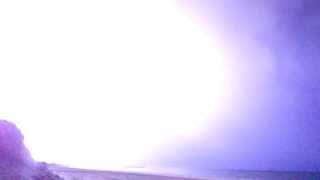 Early Morning Lightning at Semaphore Beach 14/12/2014