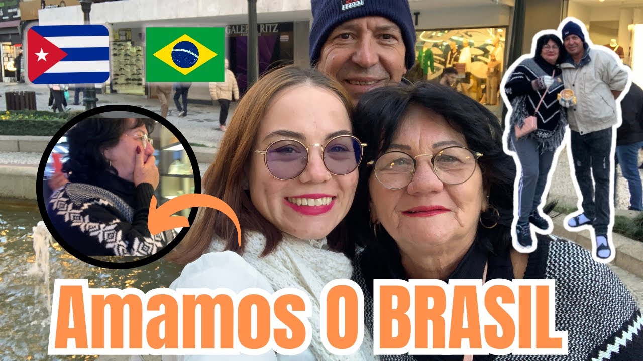 FAMILIA CUBANA REAGE AO BRASIL | CONHECENDO O CENTRO DE  CURITIBA