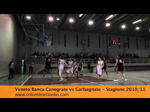 Basket Canegrate vs Garbagnate - Stagione 2010/11 - Canestro di Pelosi