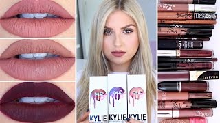 Kylie Lip Kits ♡ Dupes & First Impression Review!