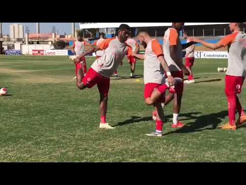 Bastidores e aquecimento de Anapolina 2 x 2 Itumbiara