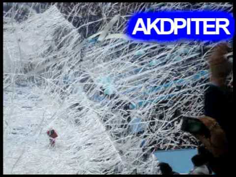 "Racing club - independiente .. espectacular recibimiento" Barra: La Guardia Imperial &bull; Club: Racing Club