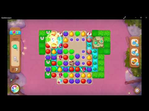 Gardenscapes Level 7077 - No Boosters