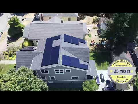 10.35kW of Solar in Seattle