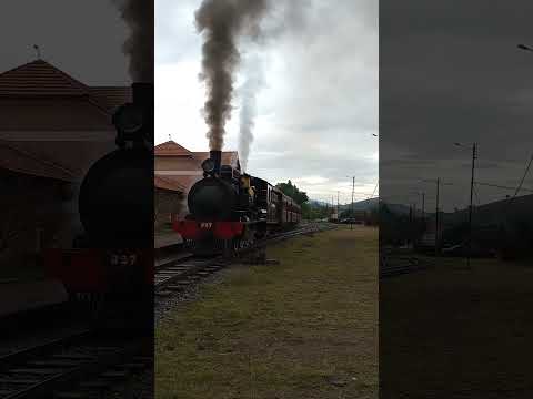 TREM TURISTICO SERRA DA MANTIQUEIRA PASSA QUATRO MG  PREPARANDO SUA SAIDA #ferrovia #tremturistico