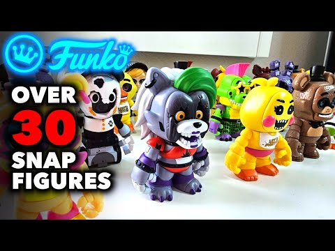 30+ FIVE NIGHTS AT FREDDYS FUNKO SNAP FIGURE COLLECTION! - 2024 Complete FNAF Collection