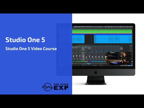 PreSonus Studio One 5.2 New Course Released with David Wills (Michael Jackson, Whitney Houston)