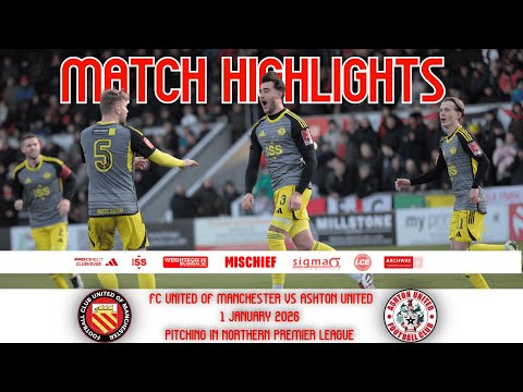 Match Highlights | FC United of Manchester 0-1 Ashton United