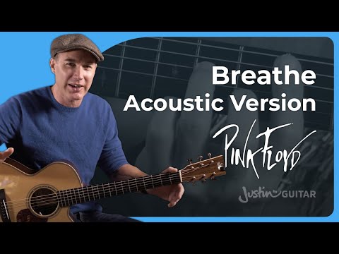 Breathe Acoustic Guitar Lesson | Pink Floyd