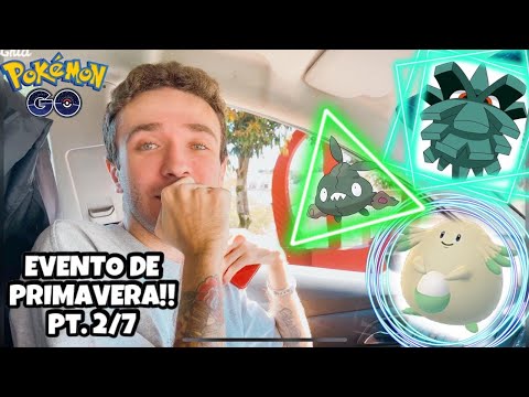 CHANSEY SHINY! ✨ MISSÃO + 🥚 DE 5KM 100% 😱🤯 SERÁ QUE BRILHOU? 🤔 EVENTO PRIMAVERA 🌸🌼 (PARTE 2/7)