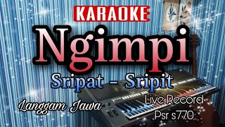 Download lagu NGIMPI karaoke || Langgam Sripat - Sripit mp3