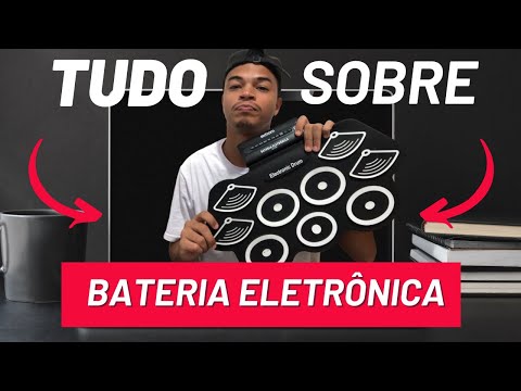 BATERIA ELETRÔNICA ELECTRONIC DRUM /REVIEW DETALHADO + melhores configurações.
