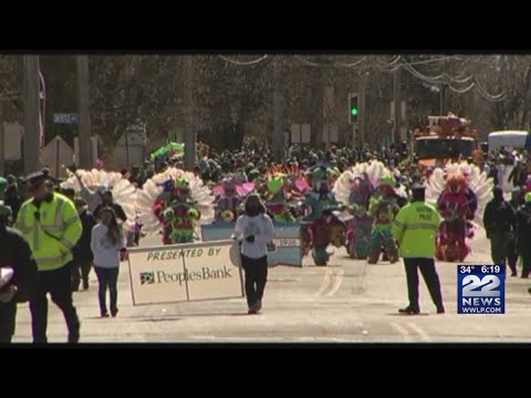 Preparation for Holyoke St. Patrick's Parade underway