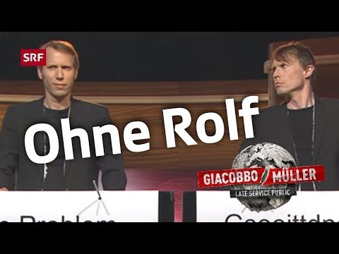 Ohne Rolf: Lampenfieber | Giacobbo / Müller | Comedy | SRF