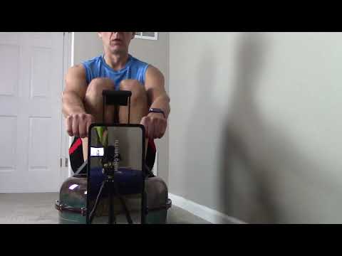 Kingsmith WalkingPad folding rower rowing machine review | WR1 Compact Water Rower | #DTKTopPick