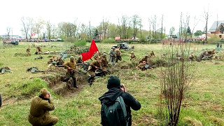 реконструкция сражения великой отечественной воины