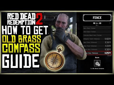 Old Brass Compass Rdr2