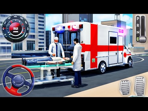 Ambulance Rescue Simulator - Emergency City Van Driving - Android GamePlay
